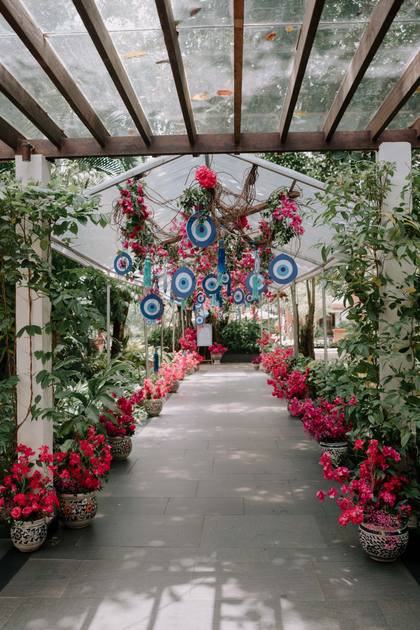 Gate / Entrance and Aisle / Walkway — Carnival decor — Alila Diwa Goa
